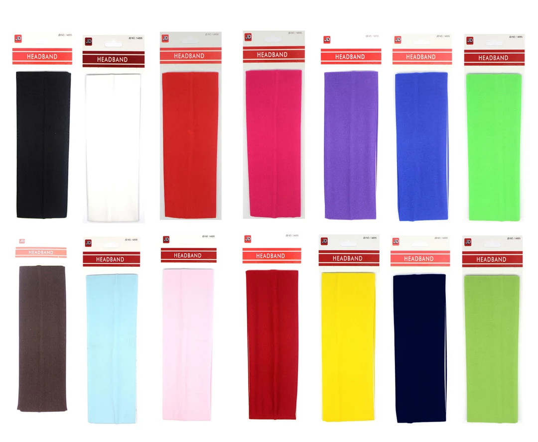 JD Party Clothing Apparel Cotton Sport Gym Stretchy Hairband Head Hair Bands Party Events Company Headband 1 JD Party Clothing Apparel Cotton Sport Gym Stretchy Hairband Head Hair Bands Party Events Company Headband