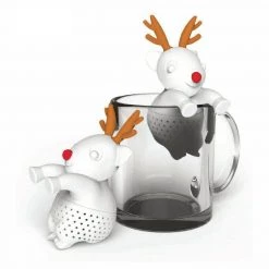 Christmas Decorations Gamago Christmas Reindeer Tea Infuser Holiday Kitchen And Dining Decor