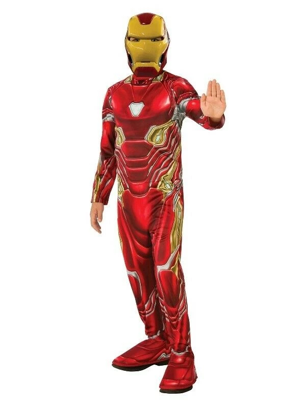 Rubies Deerfield Avengers Endgame Iron Man Classic Mark 50 Boys Costume 1 Rubies Deerfield Avengers Endgame Iron Man Classic Mark 50 Boys Costume
