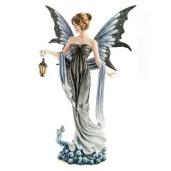 MDI Large Light-Up Star Fairy With Lantern Figurine