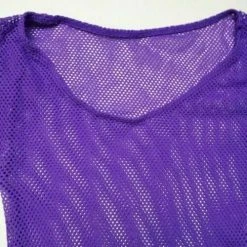 Unbranded 80s Fishnet String Vest Top 1980s Costume Access Neon Fluro Long Short Sleeve Ladies Costume