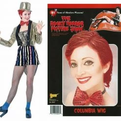 Forum Novelities Rocky Horror Picture Shows 70s Columbia Or Magenta Ladies Costumes Magenta Wig