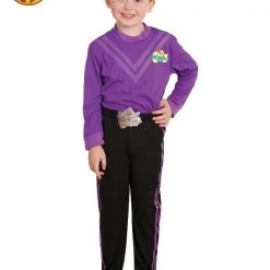 Rubie's Wiggles Boys Girls Deluxe Purple Blue Red Wiggle Costume Poly Bag 15 Rubie's Wiggles Boys Girls Deluxe Purple Blue Red Wiggle Costume Poly Bag