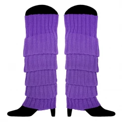 JD Party Ladies 80s Costume High Cut 80s Leotard Work Out Costume & Legwarmers Costume Accessories