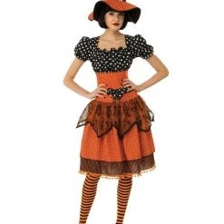 Rubie's Orange Polka Dot Witch Halloween Ladies Costume Halloween Costumes