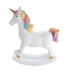 MDI Australia Giant Unicorn Rocking Unicorn Table Lamp Night Light Home & Garden