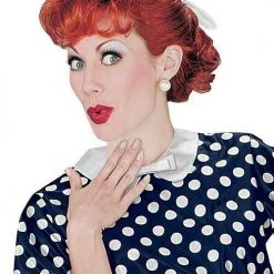 Morris Costumes Ladies Licensed I Love Lucy 50s Housewife Costume Wig