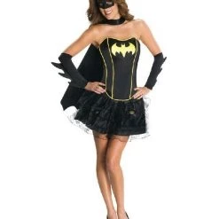 Rubies Deerfield Batgirl Corset Skirt Sexy Ladies Costume Costumes