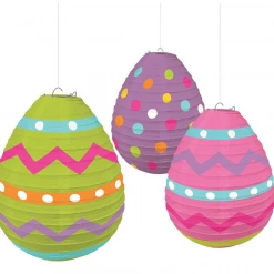 Balloon Agencies Party Supplies Easter Egg Or Easter Bunny Shaped Lanterns Party Decoration Pack Of 6 5 Or 3