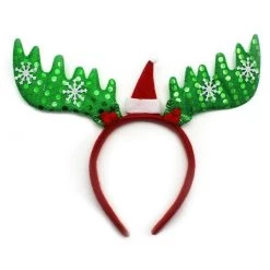 Unbranded 6pk Christmas Headband Photo Prop Kit Reindeer Elf Costume Accessory Christmas Costume Accessories