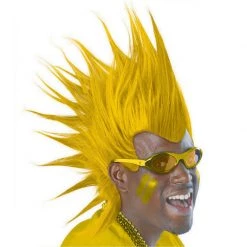Balloon Agencies Wigs Mohawk Game Day Sports Coloured High Spikes Party Wig Costume Accessory 12 Balloon Agencies Wigs Mohawk Game Day Sports Coloured High Spikes Party Wig Costume Accessory