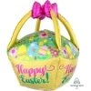 Balloon Agencies Happy Easter Basket Foil Balloon Party Decoration Party Supplies