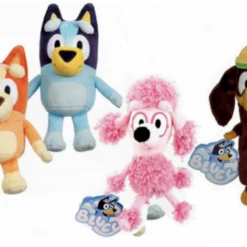 ABT Home & Garden Bluey Bingo Snickers Coco 20cm Plush Toys All 4 Friends