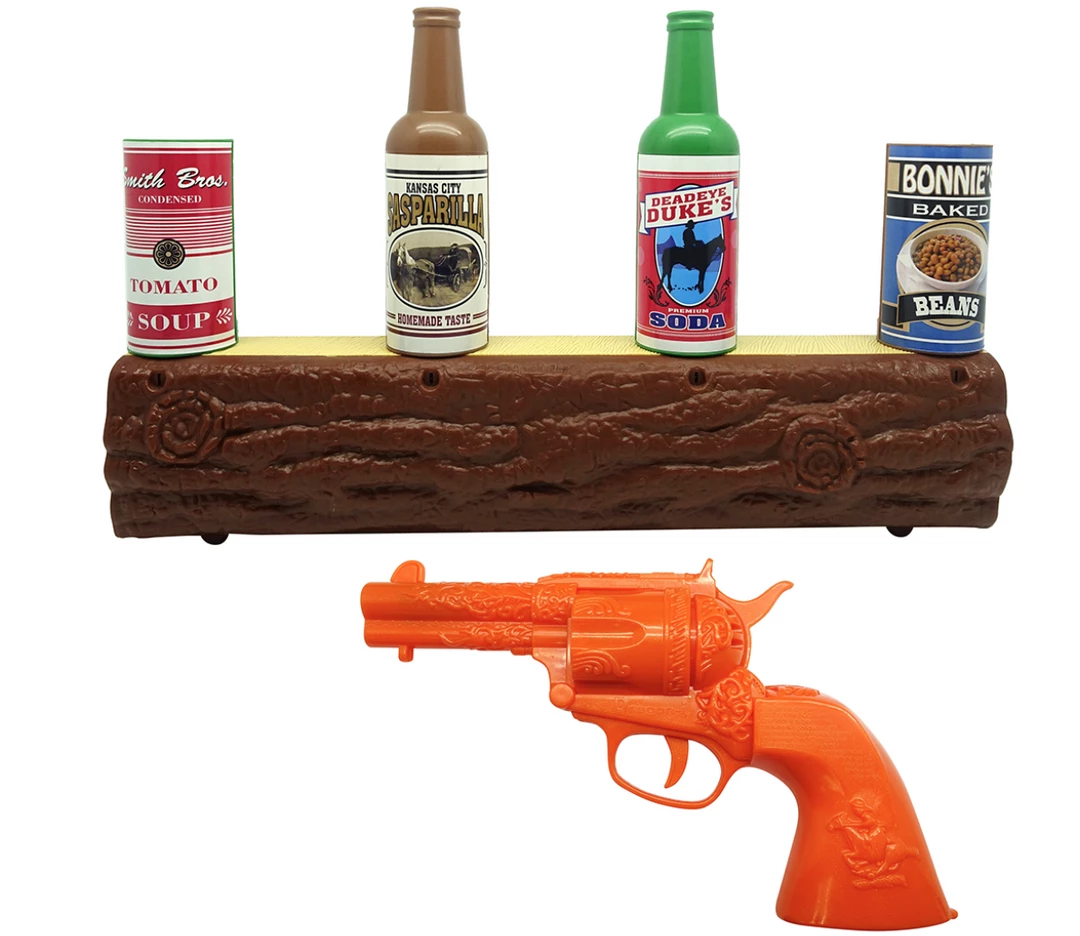 CATCH Home & Garden Virtual Infrared Beam Gun Shooting Cans & Bottles Wild West Target Game Set 1 CATCH Home & Garden Virtual Infrared Beam Gun Shooting Cans & Bottles Wild West Target Game Set