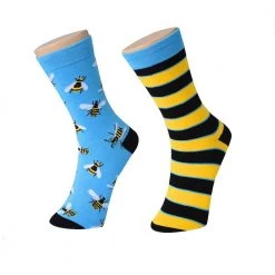 AliExpress Funny Bumble Bee Odd Socks Happy Socks Crazy Sock Day Mens Or Ladies Costume Accessories