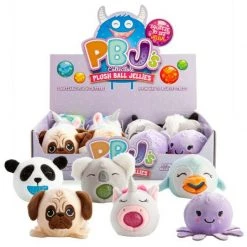 MDI Australia Pets Plush Ball Jellies Stress Relief Squeeze Soft Stuffed Kids Gift