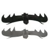 Tomfoolery Bats 26cm Grey & Black Set Of 6 Halloween Party Decoration Prop