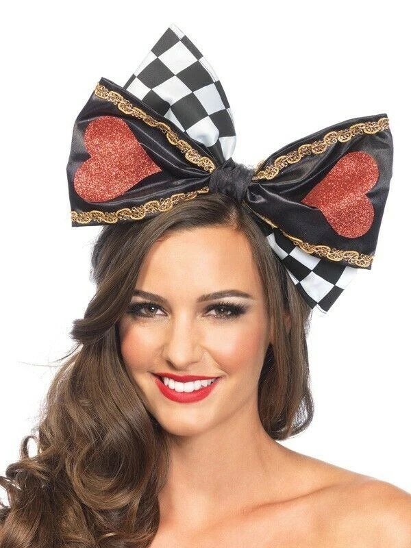 Tomfoolery Alice In Wonderland Tea Party Oversized Bow Costume Accessory 2 Tomfoolery Alice In Wonderland Tea Party Oversized Bow Costume Accessory