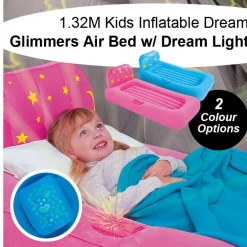 Unbranded Girls Dream Glimmers Single Bed Air Mattress Flashing Light Up Lights On Ceiling 7 Unbranded Girls Dream Glimmers Single Bed Air Mattress Flashing Light Up Lights On Ceiling
