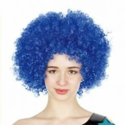 JD Party Fancy Dress Up Costume Party Afro Wig Curly Cosplay Funk Disco Halloween Clown