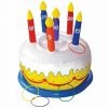 Balloon Agencies 30cm Inflatable Birthday Cake With Candles Party Game Party Supplies