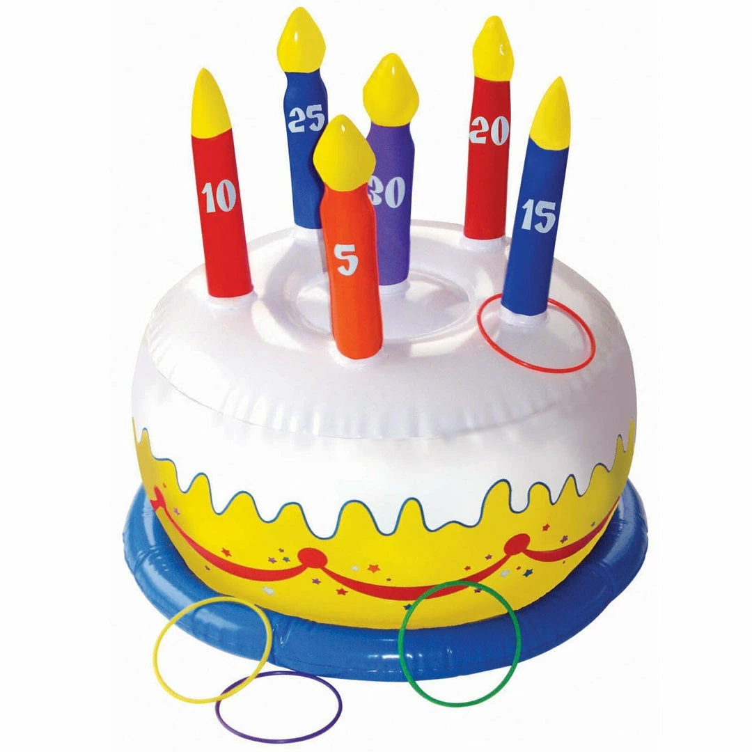 Balloon Agencies 30cm Inflatable Birthday Cake With Candles Party Game Party Supplies 1 Balloon Agencies 30cm Inflatable Birthday Cake With Candles Party Game Party Supplies