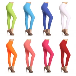 Unbranded Awesome 80s Leggings Neon Disco Pants Ladies Costume Accessory Costume Accessories