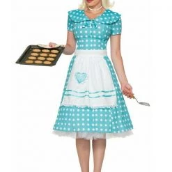 Tomfoolery Costumes 50s Sexy Housewife Size Medium Dress And Apron Ladies Costume 5 Tomfoolery Costumes 50s Sexy Housewife Size Medium Dress And Apron Ladies Costume