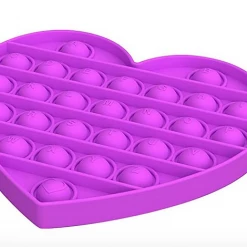 Unbranded Pop Its Heart Fidget Toy Push Bubble Stress Relief Kids Pop It Tiktok 2021 NEW