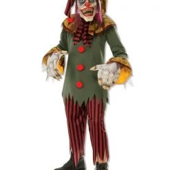 Rubie's Halloween Costumes Crazy Clown Circus Horror Mens Boys Halloween Costume