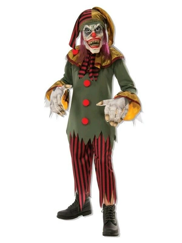 Rubie's Halloween Costumes Crazy Clown Circus Horror Mens Boys Halloween Costume 2 Rubie's Halloween Costumes Crazy Clown Circus Horror Mens Boys Halloween Costume