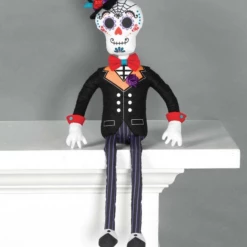 Balloon Agencies Critter Sitter Day Of The Dead Bride & Groom Dolls Halloween Decoration Props