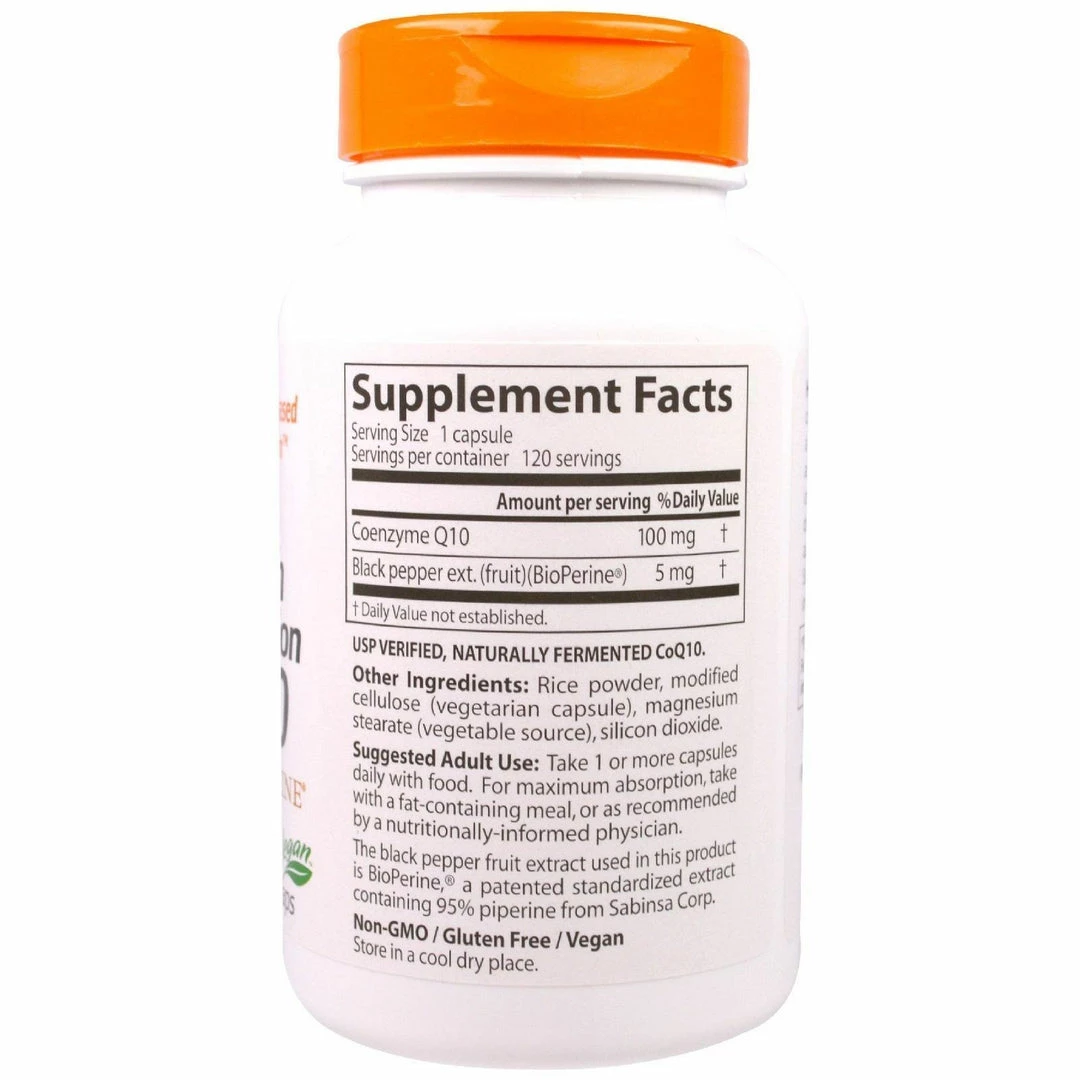 IHerb Doctors Best High Absorption CoQ10 BioPerine 120 Veg Capsules Cardiovascular Heart Health & Beauty 2 IHerb Doctors Best High Absorption CoQ10 BioPerine 120 Veg Capsules Cardiovascular Heart Health & Beauty
