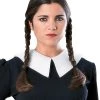 Rubie's Wigs Addams Family Wednesday Girls Ladies Wig Costume Accessory