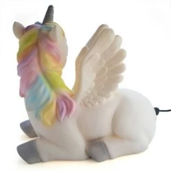 MDI Australia Giant Unicorn Rocking Unicorn Table Lamp Night Light Home & Garden
