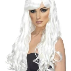 Smiffys Long Desire Fringe Ladies Wig