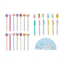 Kmart Arts & Krafts Easter Pen Pencil And Eraser Set Educational Kids Activity