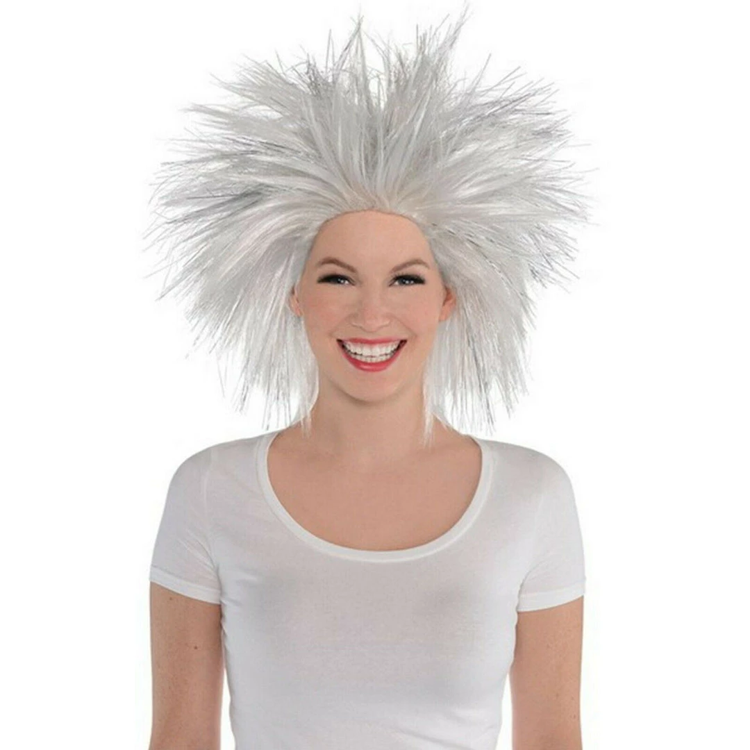 Balloon Agencies Fan Supporters Crazy Spikey Wig Ladies Mens Costume Accessory Many Colours 9 Balloon Agencies Fan Supporters Crazy Spikey Wig Ladies Mens Costume Accessory Many Colours