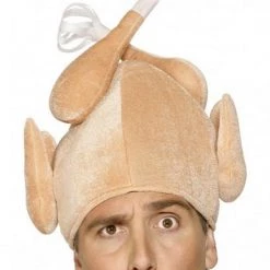 HT Christmas Dinner Turkey Hat Chef Xmas Costume Hat