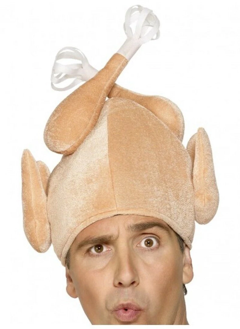 HT Christmas Dinner Turkey Hat Chef Xmas Costume Hat 1 HT Christmas Dinner Turkey Hat Chef Xmas Costume Hat
