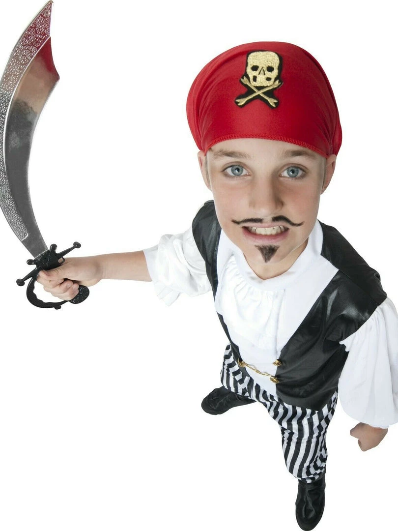 Smiffys Jolly Pirate Book Week Halloween Boys Costume Costumes 5 Smiffys Jolly Pirate Book Week Halloween Boys Costume Costumes