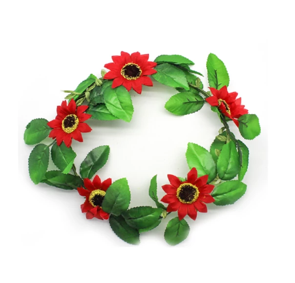 JD Party Flower Sunflower Crown Head Wreaths Fairy Girls Ladies Hair Accessory 3 JD Party Flower Sunflower Crown Head Wreaths Fairy Girls Ladies Hair Accessory