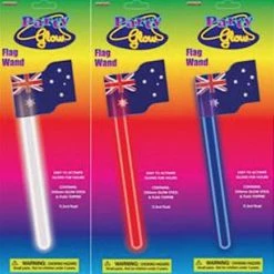 Balloon Agencies Costume Accessories Commonwealth Games Australia Day Glow Stick Australian Flag Glow In The Dark