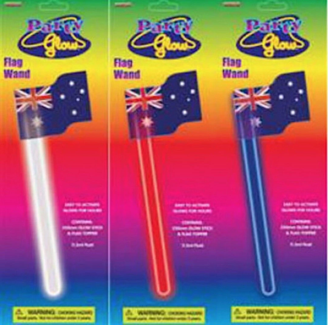 Balloon Agencies Costume Accessories Commonwealth Games Australia Day Glow Stick Australian Flag Glow In The Dark 1 Balloon Agencies Costume Accessories Commonwealth Games Australia Day Glow Stick Australian Flag Glow In The Dark