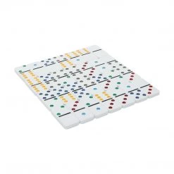 Kmart DOMINOES DOUBLE SIX Coloured Dots Family Fun Games