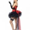 Smiffys Burlesque 20s Ladies Instant Costume Kit Fascinator Garter Tights And Bustle Costumes