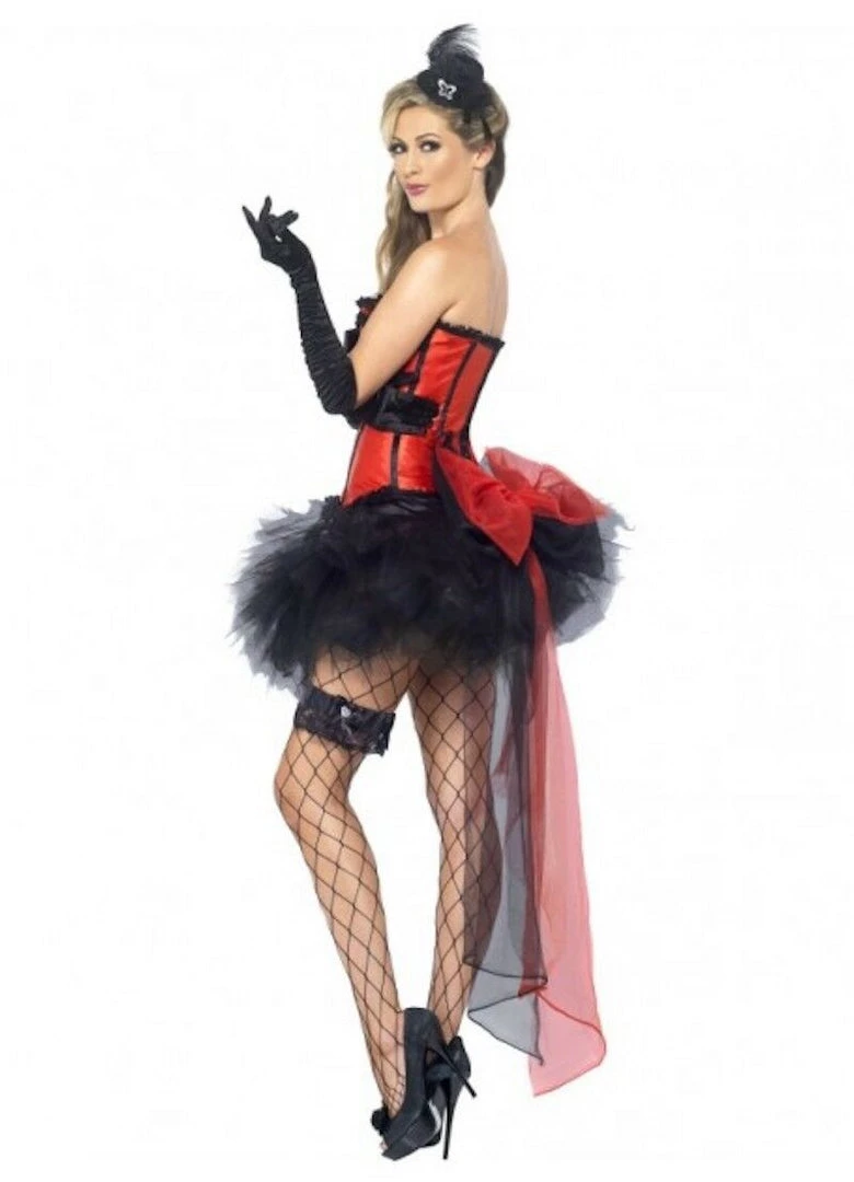 Smiffys Burlesque 20s Ladies Instant Costume Kit Fascinator Garter Tights And Bustle Costumes 1 Smiffys Burlesque 20s Ladies Instant Costume Kit Fascinator Garter Tights And Bustle Costumes