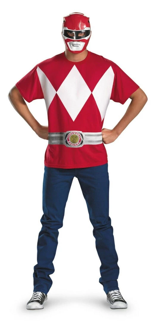 Morris Costumes Red Power Ranger Alternative Size XXL 50-52 Mens Costume 1 Morris Costumes Red Power Ranger Alternative Size XXL 50-52 Mens Costume