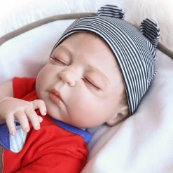 AliExpress Realistic NewBorn Baby Boy Doll Buddy With Dummy Baby Bottle & Toy 55cm Posable Home & Garden