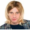 Balloon Agencies Grunge Kurt Cobain Wig Mens Dirty Blonde 90s Rock Star Wig Wigs